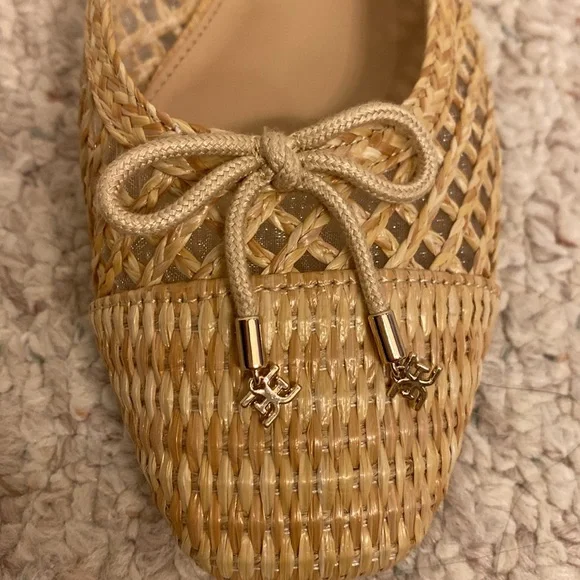 Sam Edelman Beige Woven Flats - Picture 9 of 10
